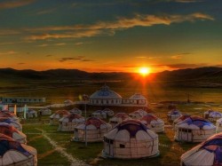 Монголия - на закате