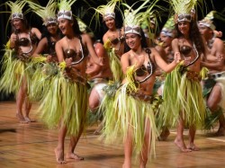 Кука острова - танец ура