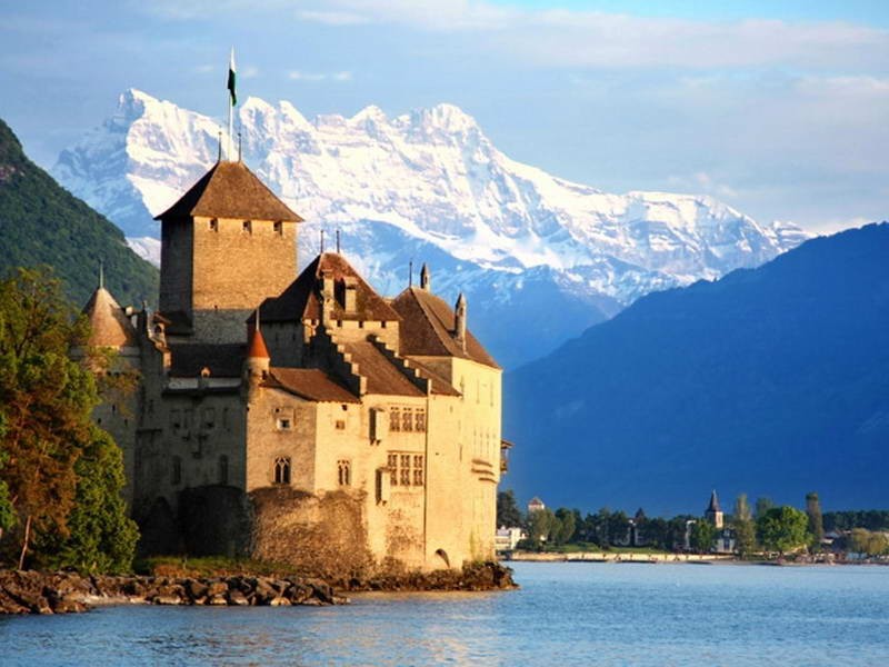1. Швейцарыя - Шыльонскі замак 