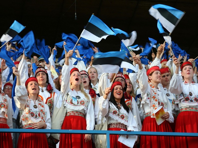 1. Эстонія - Народнае свята 