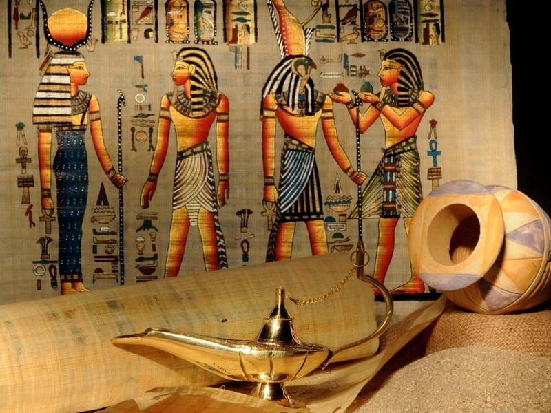2. Египет - папирусы  