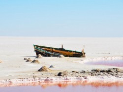 Тунис - соленое озеро Шотт-эль-Джерид