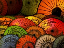 Китай - Бумажные зонтики
