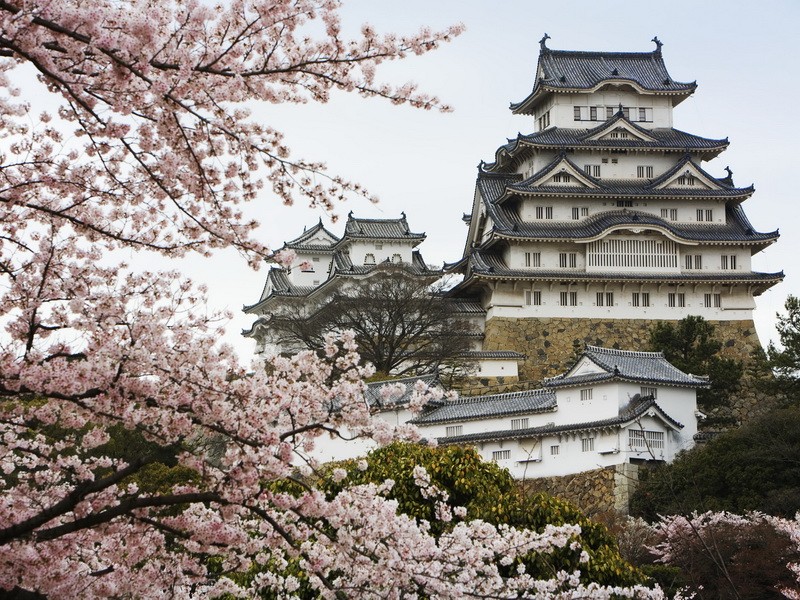 Япония - Замок белой цапли 