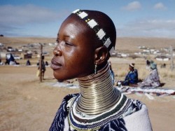 6. ЮАР - красавицы племени ндебеле